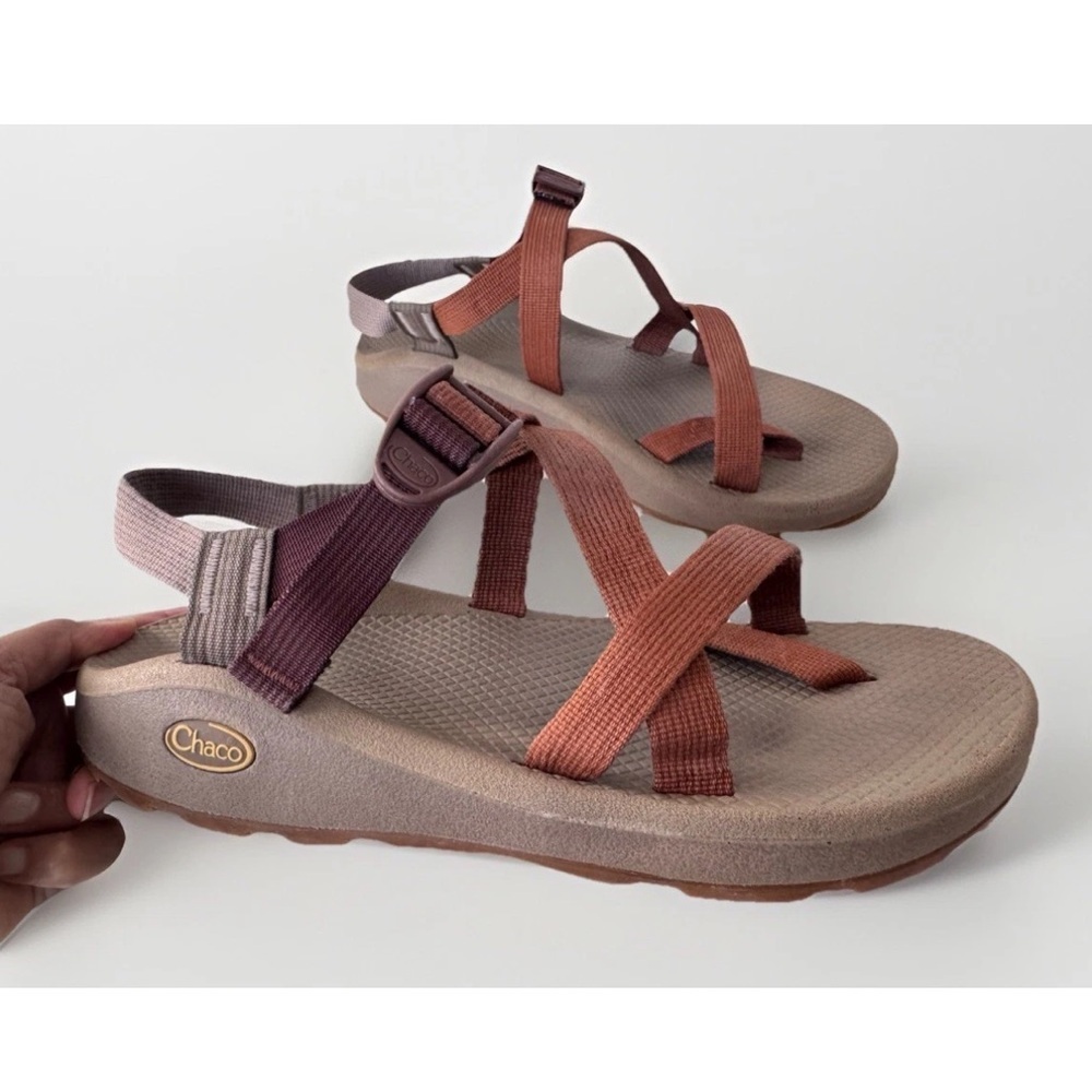 Chaco Slingback Fabric Adjustable Straps Outdoor Hiking Sandals Shoes Size 10